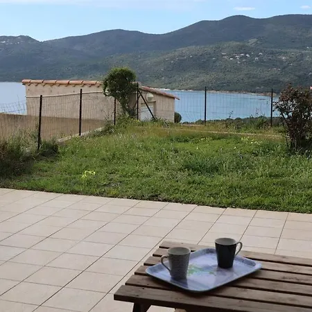 Chez Adrien 108-Appartement Magnifique Vue Mer Piscine Chauffee Serra-di-Ferro  Buitenkant foto